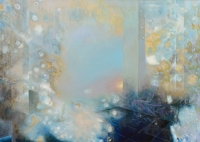 “Genesis” acrylic on canvas 44” x 62”